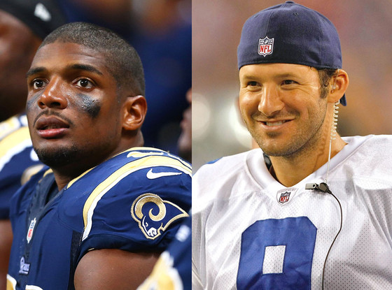 Michael Sam, Tony Romo Michael Sam, Tony Romo